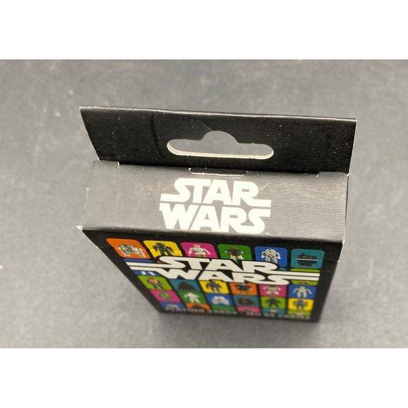 Star Wars Playing Cards Aquarius Vintage Action Figure Collage Deck Disney DT051 - Picture 4 of 5